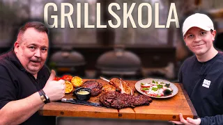 Grillskola med mästerkock