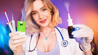 ❗️ASMR DOCTOR AT HOME (Eye, Ear and Cranial Nerve Exam)