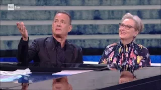 Meryl Streep e Tom Hanks (1^ parte) - Che tempo che fa 14/01/2018