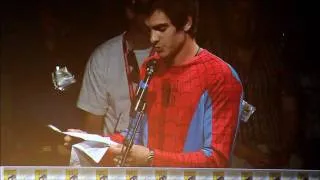 Comic-Con 2011 The Amazing Spider-Man Panel: Andrew Garfield's Introduction