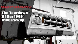 Project Corkscrew: The Teardown of QA1's 1969 Dodge D100 Sweptline