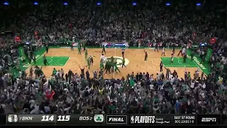 Jayson Tatum INSANE GAME WINNING BUZZER BEATER to Beat Nets In Game 1!!!