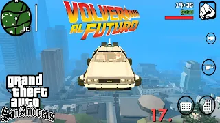 Coche de Volver al Futuro con Superpoderes Para GTA San Andreas Android 2020