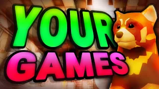 I PLAYED (3 OF) YOUR GAMES! | Game Design Feedback