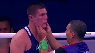 AIBA Hamburg 2017 Муслим Гаджимагомедов - Бектемир Меликузиев (Узбекистан) 81кг 1⁄8 final