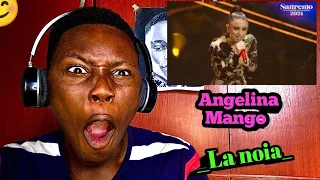 [REACTION] Sanremo 2024 - Angelina Mango canta "La noia" | EUROVISION ITALY 2024