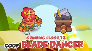 Blade Dancer + Grindstone is grinding down floor 13 | COOP Rush Royale