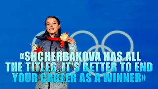 Katarina Gerboldt: "Shcherbakova has all the titles It's better to end your career as a winner"