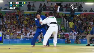 Judo | Japan vs Brazil | Women's -57kg Semi-final | Rio 2016 Paralympic Games