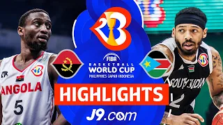 History made as South Sudan beat Angola to clinch Olympic spot | J9 Highlights | #FIBAWC 2023