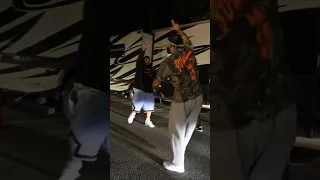 DJ KHALED and Drake dancing