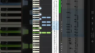 Hellsing - World Without Logos - Piano tutorial and cover #synthesia #shorts #song #sheets