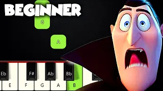 Kraken Song - Hotel Transylvania 3 | BEGINNER PIANO TUTORIAL + SHEET MUSIC by Betacustic