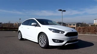 2015 Ford Focus 1.0T EcoBoost 125 Zetec S Start-Up and Full Vehicle Tour