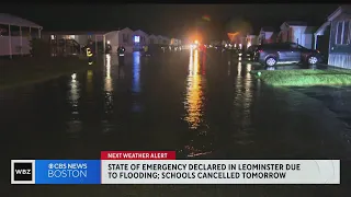 Roads impassable in Leominster after catastrophic flooding