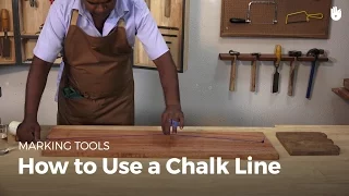 How to Use a Chalk Line | Woodworking