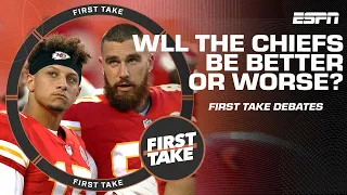 Will the Chiefs be BETTER or WORSE this season? First Take debates