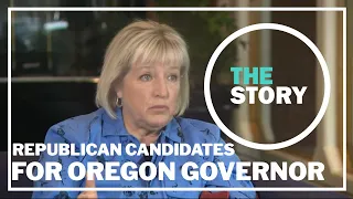 Three republican candidates in the 2022 Oregon governor's race