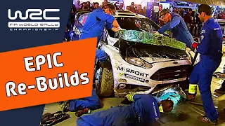 Rally Wreck to Rally Car. AMAZING Rally Mechanic Repairs