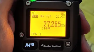 UV-K5(8) Modificado para 10/11/12 metros. TX/RX 4.5W AM/FM/SSB.