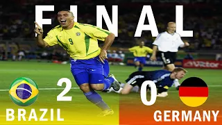Brazil vs Germany 2x0 FIFA World Cup 2002 Final All Goals & Highlights
