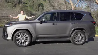 Lexus LX600 2022 года - это ультра люксовый соперник Range Rover’а