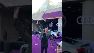 Vin diesel in avengers red carpet