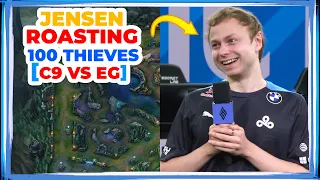 C9 Jensen ROASTING 100 Thieves [C9 vs EG]