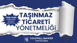 Yeni Taşınmaz Ticareti Yönetmeliği. Gayrimenkul Sektöründe Değişen Kurallar.