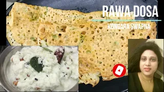 Top Indian Street Food and Crispiest Dosa Rava Mysore Dosa in a Restaurant style