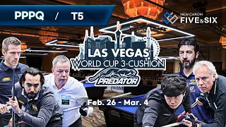 [Table 5] Las Vegas World Cup 3-Cushion 2023 - PPPQ