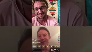 Jason Isaacs & Tom Felton Instagram Live