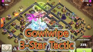 Gowiwipe - the 6 stars attack strategy in Clan Wars