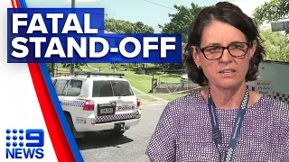 Allegedly armed man shot dead by police in Queensland | 9 News Australia