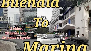 BUENDIA TO MARINA  - 2 rides ( Jeep and Tricycle )