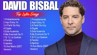 The Best  Latin Songs Playlist of David Bisbal ~ Greatest Hits Of Full Album