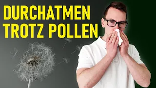 Allergiker aufgepasst: Mit dieser Atemübung kannst du deine Symptome lindern!