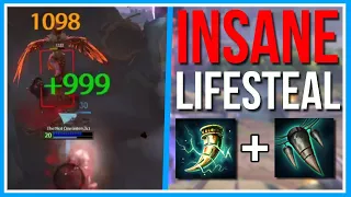 Healing 999 HP from Scylla 1! | INSANE Lifesteal Scylla Jungle Build