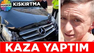 MERCEDES İLE KAZA YAPTIM SAHİBİ ÇILDIRDI ! 300.000 TL