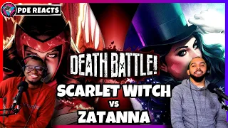 DEATH BATTLE! | Scarlet Witch VS Zatanna (REACTION)