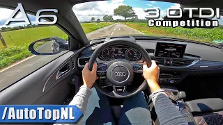 Audi A6 Competition 3.0 BiTDI 326HP POV Test Drive by AutoTopNL