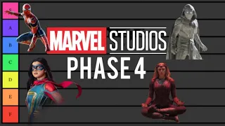 Marvel Phase 4 Tier list (Marvel Phase 4 Movies And Shows Ranked)