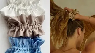 DIY RUFFLE SCRUNCHIE