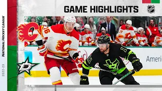 Flames @ Stars 1/14 | NHL Highlights 2023
