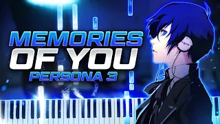 Memories of You (Kimi no Kioku) - Persona 3 | Piano Cover & Tutorial (Sheet Music)