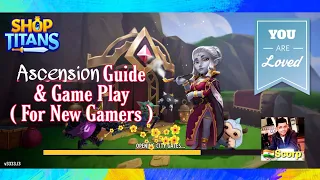 Shop Titans : Ascension Newbie Guide & Small Game introduction for new Gamers 🤗