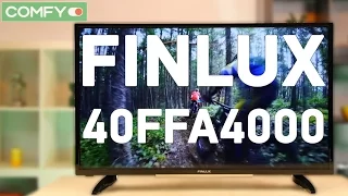 Finlux 40-FFA-4000 - Full HD телевизор со встроенным Т2 тюнером - Видео демонстрация