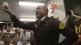 P.J. Fleck's Postgame Locker Room Speech: 2020 Outback Bowl Win vs. Auburn