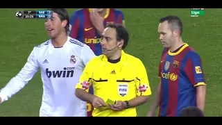 Barcelona tiki taka and missed chances vs madrid in 2010