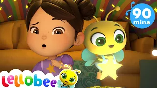 Twinkle Twinkle | 🐝 PRESCHOOL PLAYHOUSE 🐝 | Lellobee Kids Karaoke